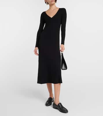 Ribbed-knit midi dress | CO