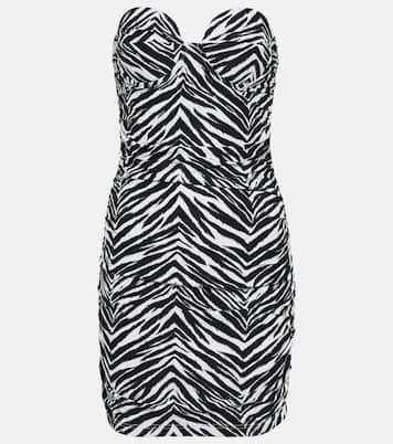 Vestido corto Diana sin tirantes | Reina Olga