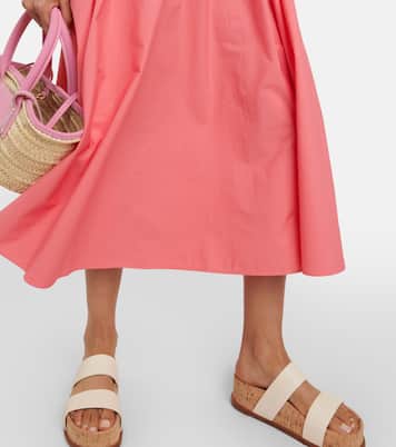 Esti cotton poplin midi dress | Roksanda