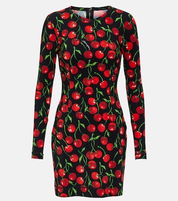 Cherry printed minidress | Dolce&Gabbana