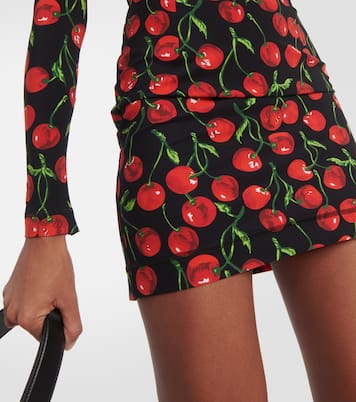 Cherry printed minidress | Dolce&Gabbana