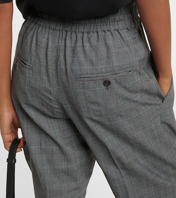 High-Rise-Hose Priska aus Wolle | Marant Etoile