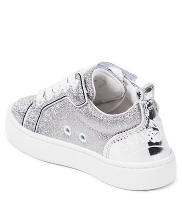 Sneakers Funnyto in pelle con glitter | Christian Louboutin Kids