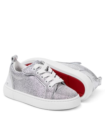 Sneakers Funnyto in pelle con glitter | Christian Louboutin Kids