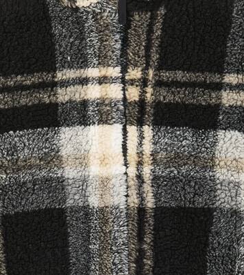 Checked fleece jacket | Il Gufo
