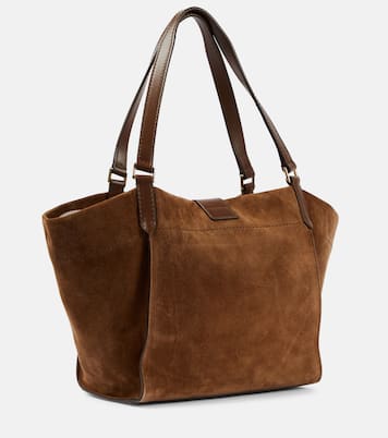 Borsa Tara Medium in suede e pelle | Tom Ford
