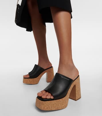 Sandali Skyla in similpelle con plateau | Stella McCartney