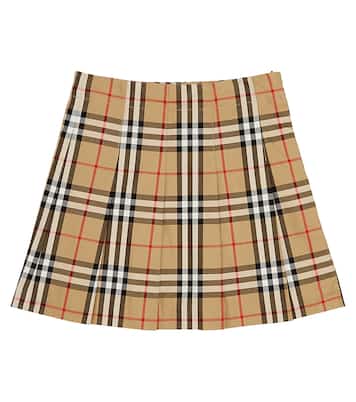 Jupe Burberry Check en coton | Burberry Kids