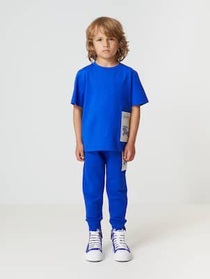 Pantalon de survêtement EKD en coton | Burberry Kids