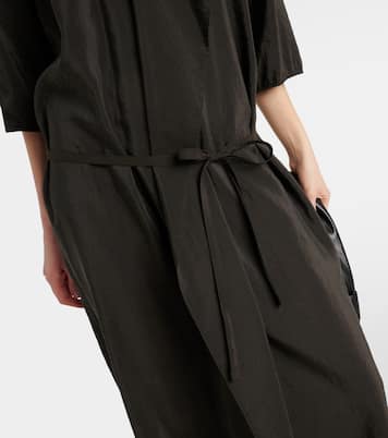 Robe chemise en soie mélangée | Lemaire