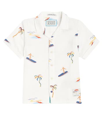 Camicia da bowling in cotone con stampa | Scotch & Soda Kids