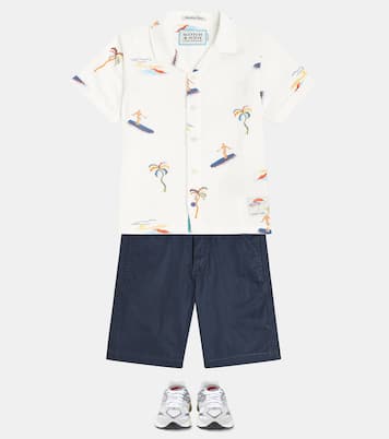 Camicia da bowling in cotone con stampa | Scotch & Soda Kids