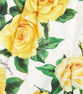 Shorts de algodón florales | Dolce&Gabbana Kids
