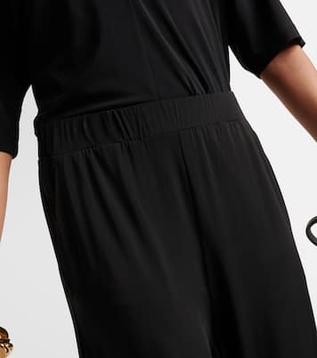 Weite Hose Ring aus Crêpe-Jersey | Max Mara