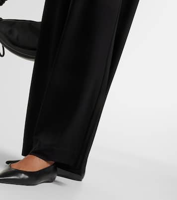 Weite Hose Ring aus Crêpe-Jersey | Max Mara