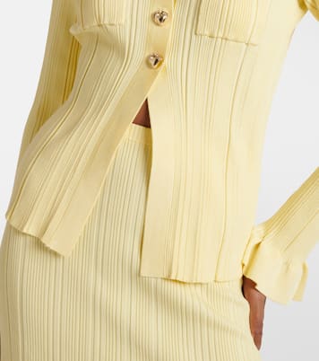 Ribbed-knit top | Self-Portrait