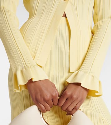 Ribbed-knit top | Self-Portrait