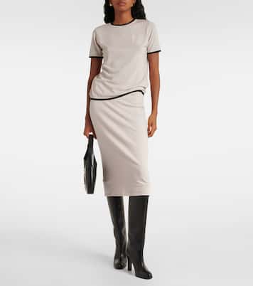 Alice wool-blend midi skirt | 'S Max Mara