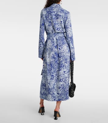 Abito chemisier Vanessa con stampa | Proenza Schouler