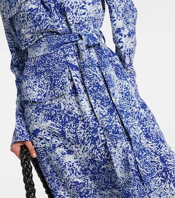Abito chemisier Vanessa con stampa | Proenza Schouler