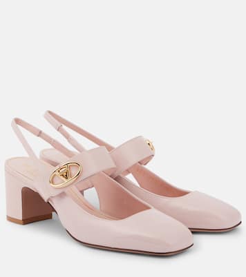 Pumps slingback Mary Jane in pelle | Valentino Garavani