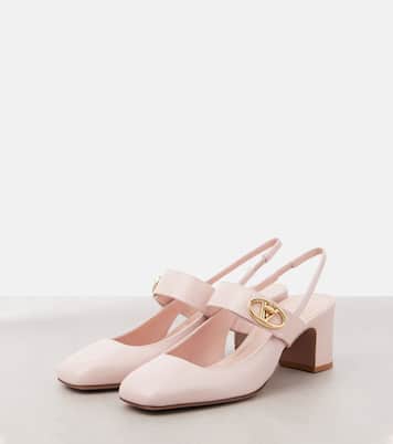 Pumps slingback Mary Jane in pelle | Valentino Garavani
