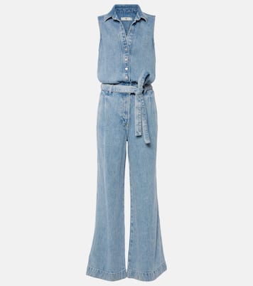 Mono de denim plisado | 7 For All Mankind