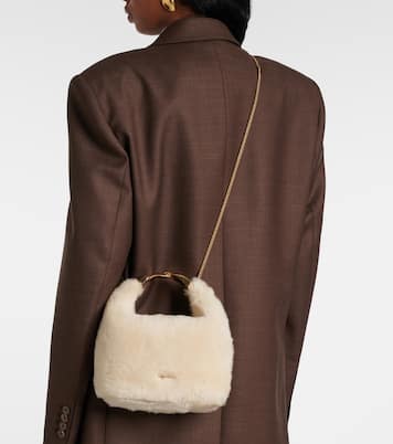 Sac Twist Mini en shearling | Aquazzura