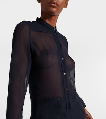 Camicia in chiffon di seta | Chloé