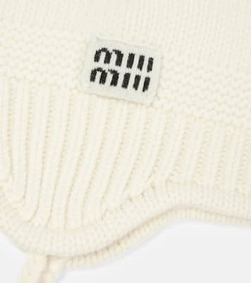 Wool and cashmere beanie | Miu Miu