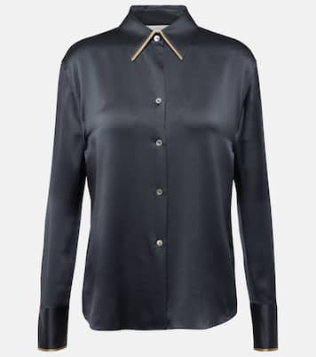 Camicia in raso di seta | Vince