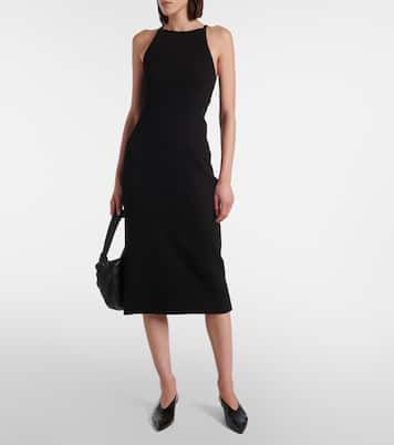 Cotton-blend midi dress | Vince