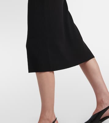 Cotton-blend midi dress | Vince