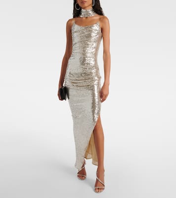 Robe Exhilarate mit Pailletten | Maticevski