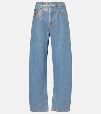 Jeans barrel fit de tiro alto | Frame