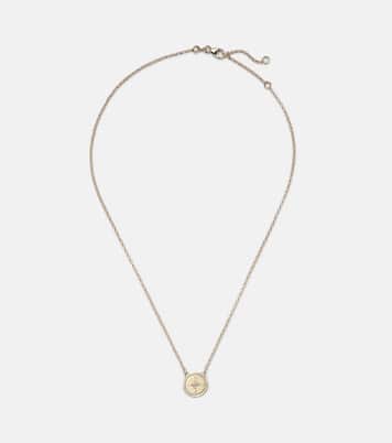 Collana Internal Compass in oro 18kt con diamanti | FoundRae