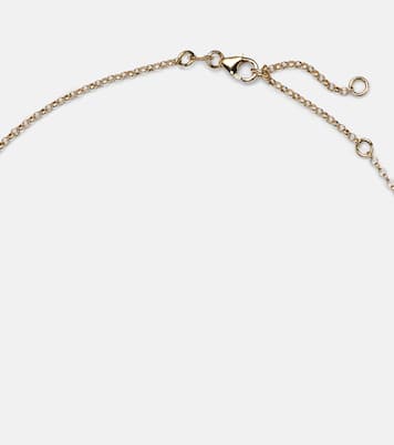 Collana Internal Compass in oro 18kt con diamanti | FoundRae
