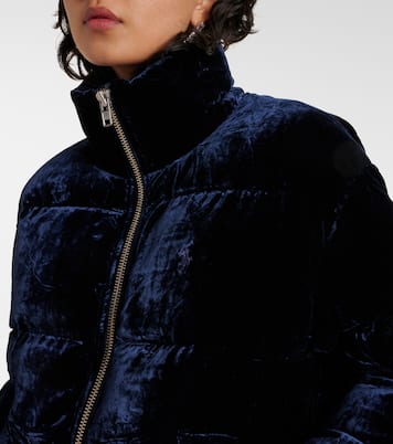 Velvet down jacket | Polo Ralph Lauren
