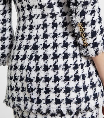 Houndstooth tweed blazer | Balmain