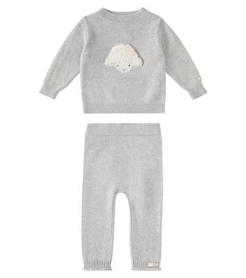 Baby Denn wool sweater and pants set | Donsje