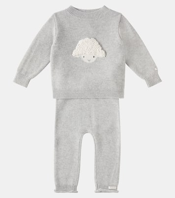 Baby Denn wool sweater and pants set | Donsje