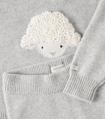 Baby Denn wool sweater and pants set | Donsje