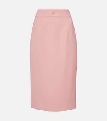 Jupe crayon DG en laine vierge | Dolce&Gabbana