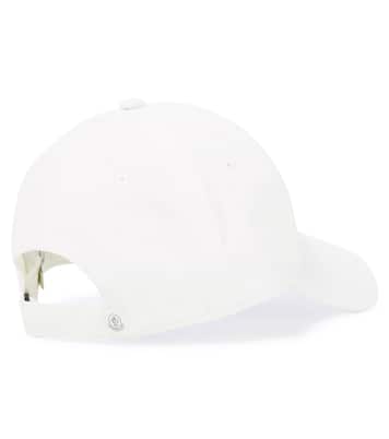 Cappello da baseball in gabardine di cotone con logo | Moncler Enfant