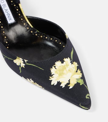 Escarpins Carolyne 50 à fleurs | Manolo Blahnik