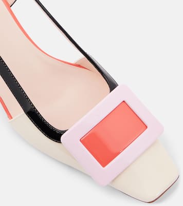Salones destalonados Belle Vivier 45 de charol | Roger Vivier
