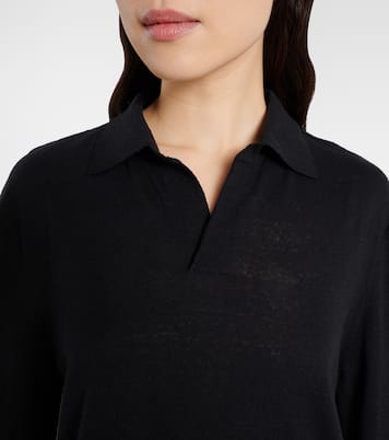 Polo Jovani en soie | The Row