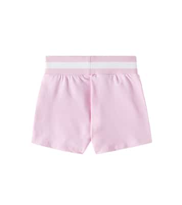 Shorts in misto cotone con stampa | Monnalisa