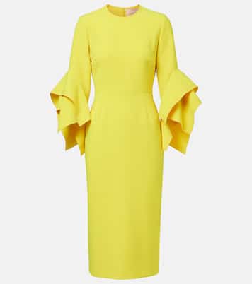 Crêpe midi dress | Roksanda