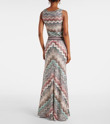 Top aus Häkelstrick | Missoni